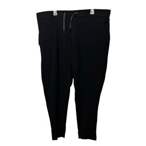 Bonobos Homestretch Jogger Pants Mens 2XL XXL Black Drawstring Stretch 40x30